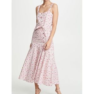 Likely Minka Floral midi dress
